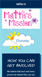 Mobile Screenshot of mattiesmission.org